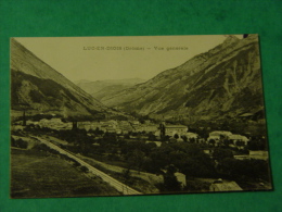 DROME-LUC EN DIOIS -VUE GENERALE - Luc-en-Diois