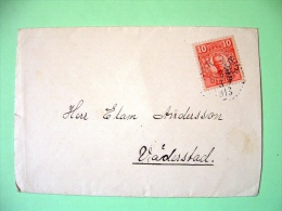 Sweden 1913 Cover To Sweden - King Gustaf V - Lettres & Documents