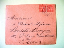 Sweden 1918 Cover To Paris France - King Gustaf V - Cartas & Documentos