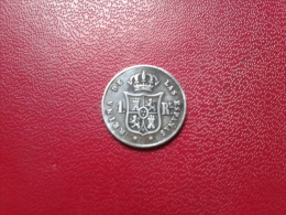 SPAIN : 1 REAL 1853 - Monete Provinciali