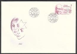 Czech Rep. / First Day Cover (1995/04 C) Praha: Premysl Pitter (1895-1976) Czech Preacher, Writer, Publicist - Joodse Geloof