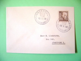 Sweden 1955 Cover Goteborg To Jonkoping - King Gustaf VI - Covers & Documents