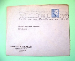 Sweden 1959 Cover To Sweden - King Gustaf VI - Lettres & Documents