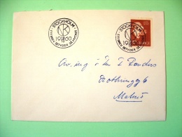 Sweden 1960 Cover To Sweden - Gustaf Froding Poet - Special Cancel - Cartas & Documentos