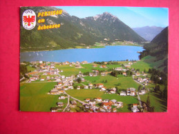 CPM   AUTRICHE  PERTISAU  AM ACHENSEE  SOMMER UND WINTERERHOLUNGSORT     VOYAGEE TIMBRE - Pertisau