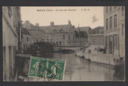 DF / 60 OISE / MOUY / UN COIN DU THÉRAIN / CIRCULÉE EN 1918 - Mouy