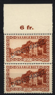 Saar,Dienst,24 XIII,xx Gep. - Unused Stamps