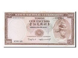 Billet, Timor, 100 Escudos, 1963, 1963-04-25, SUP - Andere - Azië