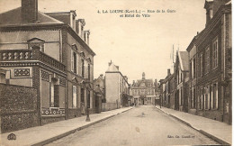 Cpa La Loupe Rue De La Gare - La Loupe