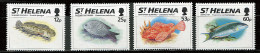 Ste Hélène ** N° 619 à 622 - Poissons - Isla Sta Helena