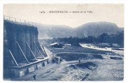 CPSM Kreuznach Deutschland Allemagne Saline De La Ville Animée Cheval Attelé écrite 1926 Non Timbrée - Bad Kreuznach