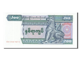 Billet, Myanmar, 200 Kyats, 1991, NEUF - Myanmar