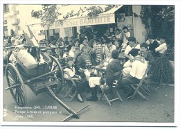 CPM - HASPARENN - Pompe à Bras Et Pompiers En Tenue 1900, En 1988 - Hasparren