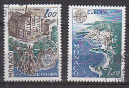 Q6946 - MONACO Yv N°1139/40 - Usados