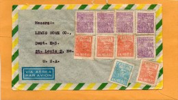 Brazil Old Cover Mailed To USA - Cartas & Documentos