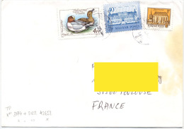 HONGRIE CANARDS CHATEAUX EGLISE - Storia Postale