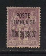 MADAGASCAR N°  22 * Signé A.Brun - Unused Stamps
