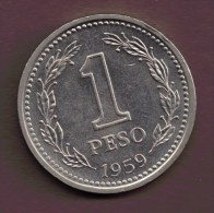 ARGENTINA 1 PESO 1959 - Argentinië