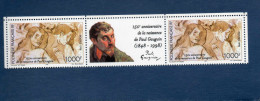 POLYNESIE Française : Paul GAUGUIN (peintre) : Monotype "Les Amants" -150 Ans De Sa Naiassance - Art - Peinture - - Unused Stamps
