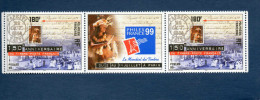 POLYNESIE Française : 150 Ans Du Timbre-poste Français : Timbre N°534, Photo D'autrefois, Cachet De 1864 - - Unused Stamps