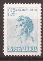 1936  322-25  JUGOSLAVIJA  KINDERHILFE KOENIGIN MARIJA   MNH - Ongebruikt