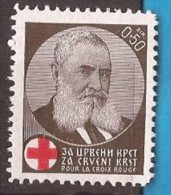 1936  ZWZ- 2  JUGOSLAVIJA  ROTES KREUZ  DR- VLADAN DJORDJEVIC   MNH - Unused Stamps