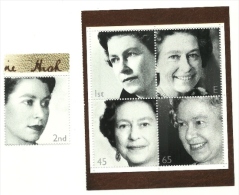 2002 - Gran Bretagna 2301/05 Regina Elisabetta II, - Nuovi