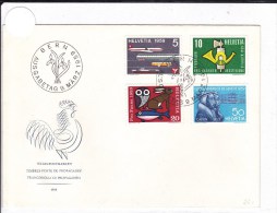 SUISSE - 1959 - ENVELOPPE FDC De BERN - FDC