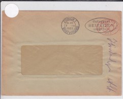 SUISSE - 1932 - ENVELOPPE Avec TIMBRE MECANIQUE De ZÜRICH - Postage Meters
