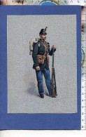 Gendarmerie C - Gendarme à Pied - (peut être Garde Républicain Vers 1850 ??) Fusil Shako équipement - Police & Gendarmerie