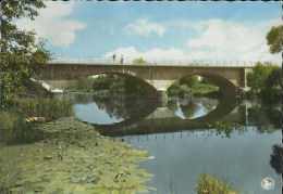 Melreux -- Le  Pont  Sur  L' Ourthe.    (2 Scans) - Hotton