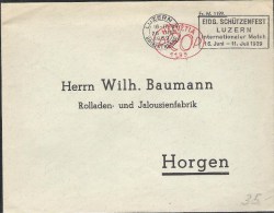 Wertstempel 20 Rp. Mit Flagge "EIDG.SCHÜTZENFEST LUZERN 1939 - Frankiermaschinen (FraMA)