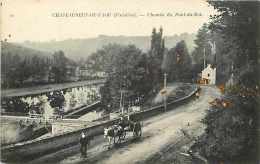 Finistere -ref C549- Chateauneuf Du Faou - Chemin Du Pont Du Roi  - - Châteauneuf-du-Faou