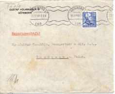 SUEDE LETTRE CENSUREE POUR L'ALLEMAGNE 1940 - Otros & Sin Clasificación