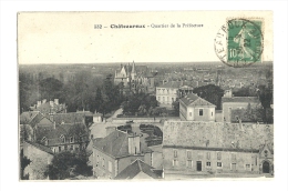 Cp, 36, Chateauroux, Quartier Dela Préfecture, Voyagée 1922 - Chateauroux