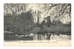 Cp, 49, Brissac, Le Château Et Le Parc, Voyagée - Other & Unclassified