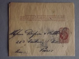 Enveloppe Grande Bretagne Entier Postal Half Penny - Stamped Stationery, Airletters & Aerogrammes