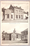 Frasnes-lez-Gosselies. La Gare. La Place. - Les Bons Villers