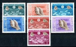 1140  Maldive Is 1963  Scott #117-23  Vlh M*  Offers Welcome! - Maldiven (...-1965)