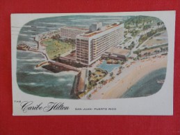 San Juan Puerto Rico  Caribe Hilton 1960 Cancel  --ref 1173 - Puerto Rico