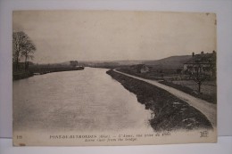 RETHONDES --- L'AISNE  ,VUE PRISE DU PONT - Rethondes