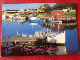 Canada. Cape Breton Island .  17 X 11,7 Cm GRAND FORMAT, Envoyé De L'Italie - Modern Cards