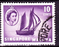 Singapore, 1955, SG 44, Used - Singapur (...-1959)