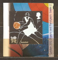 GB 2009 BASKEYBALL AT LONDON OLYMPICS 2012 EX PRESTIGE BOOKLET MNH - Unused Stamps