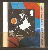 GB 2009 BASKEYBALL AT LONDON OLYMPICS 2012 EX PRESTIGE BOOKLET MNH - Ungebraucht