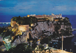 MONACO LA NUIT,BELLE VUE AERIENNE,PHOTO ITALIENNE,BIONDETTI VERONA - Sonstige & Ohne Zuordnung