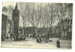 PRADES-Place De La République - Prades