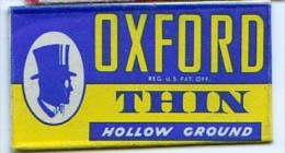 RAZOR BLADE RASIERKLINGE OXFORD THIN - Razor Blades