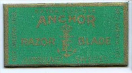 RAZOR BLADE RASIERKLINGE ANCHOR  EXTRA FLEXIBLE  SWEDEN - Scheermesjes