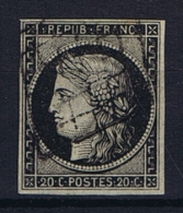 France Yv. Nr 3 Obl/used Grille - 1849-1850 Ceres